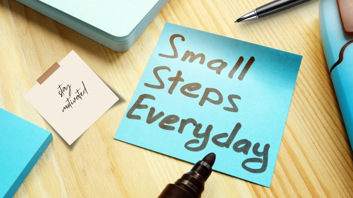 Consistency Builds Motivation practicing small habits to build consistency